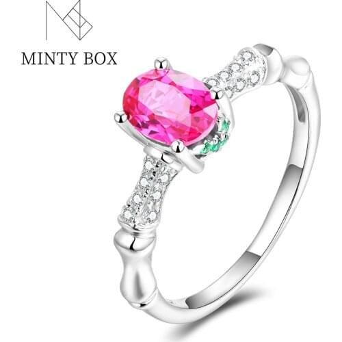 Minty Box Paired Rings