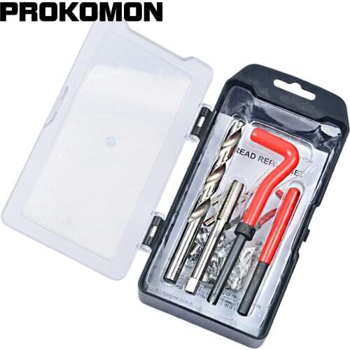 15Pcs/25Pcs Thread Repair Wire Insert Tools Kit M5 M6 M8 M9 M10 M12 M14