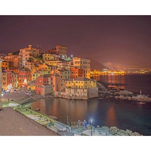 《Night bay》 picture painting by numbers home decor birthday present quadros decorativos