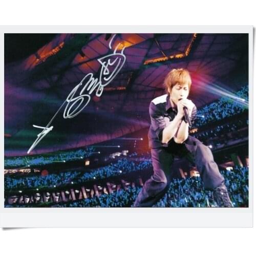 Signed MAYDAY Ashin autographed original photo 7 inches freeshipping 082017