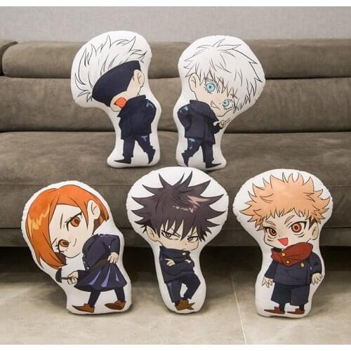 Anime Conjure Back Plush Pillow Cushion Game Cute Plush Doll Pillow Gift Anime Five Wu Tiao Wu Keng Youren Su Nuo Doll Kawaii