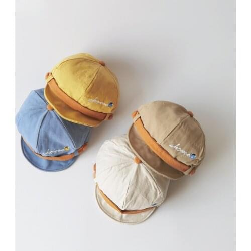 Spring Summer Lovely Casual Newsboy Cap Kids Boys Girls Sun Hats Autumn Cotton Baby Baseball Hats