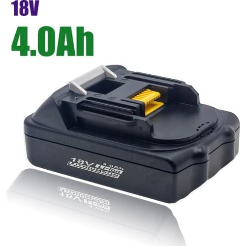 For Makita BL1830 18V 4.0AH Power Tool Battery Replacement BL1815 BL1840 LXT400 194204-5 194205-3 194309-1 L50 Battery