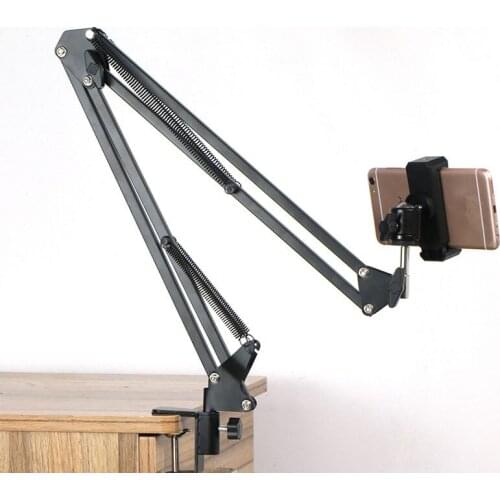 Universal 360 Degree Long Arm Holder Stand Compatible For Mobile Phone Tablet Holder Clip Photography Light Holder Replacement