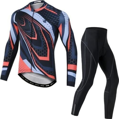 YOCENE Autumn New Mens Mountain Road Bike Windproof Long Sleeve Suit Thermal Jacket Jersey Cycling Wear