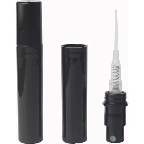 100pcs New 4ML Portable Trial Pack Plastic Material Perfume Spray Bottle and Empty Perfume Bottle