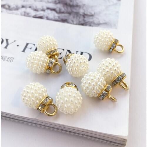 12mm peal rhinestone patch apliques de roupa crystal rhinestone applique sew on patches for clothing para vestuario