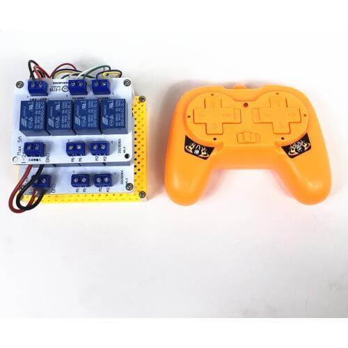 2.4G 8CH super high power remote control with receiver board Radio 6v 9V 12v 24v car tank ship