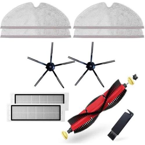 2021 Roborock S5 Max S6 S50 S6 Maxv S4 E4 accessories removable for Main Brush Side Brush HEPA Filter Mop Cloths