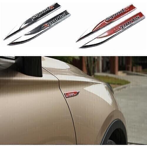 3D Car Styling Side Wing Badge Emblem Car Sticker for Geely Vision SC7 MK CK Cross Gleagle SC7 Englon SC3 SC5 SC6 SC7 Panda