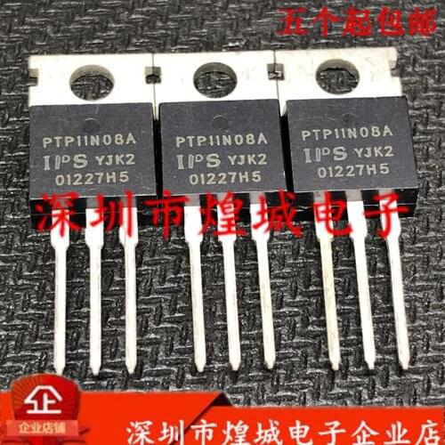 5PCS PTP11N08A TO-220