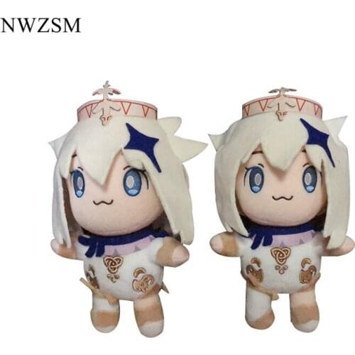 Anime Game Plushies Genshin Impact Paimon Cute Soft Plush Doll Stuffed Toy Cosplay Pillow Props Dolls Birthday Gifts