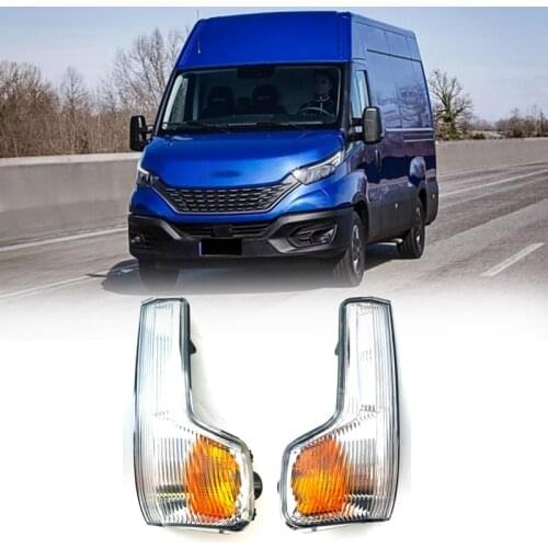 Auto Side Rearview Mirror Turn Signal Lights Reversing Indicator Lamp Housing (Without Bulb) for Iveco Daily 2015-2020