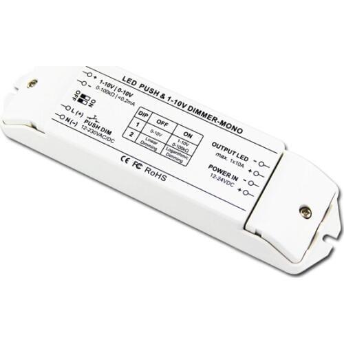 BC-331-10A;CV 0/1-10V Dimming Driver;DC12-24V input;10A*1CH output