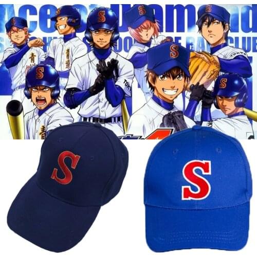 Ace Of Diamond Sawamura S Eijun Satoru Furuya Miyuki Baseball Hat Cap Cosplay Ace of Diamond act2 hat Props Halloween cosplay