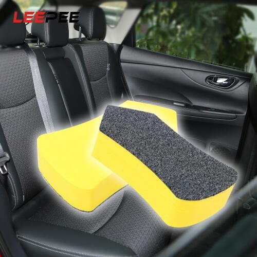 LEEPEE Felt Washing Tool Car Nano Cleaning Brush Interior Cleaning Brush for Car Leather Seat Auto Care Detailing Tool Polishing