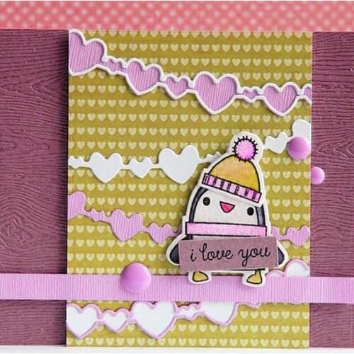 Panalisacraft Border background Metal Cutting Dies Craft Dies Scrapbooking Card Making Album Embossing Stencil DieCut Decoration