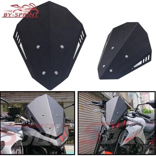 Motorcycle Front Windshield WindScreen Viser VIsor Windshield CNC Accessories For YAMAHA MT-25 MT-03 MT 03 25 mt-03 mt-25 2020