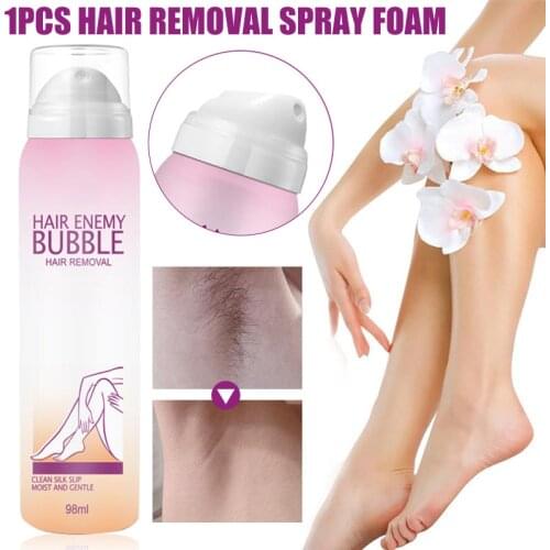 Natural Hair Removal Cream For Men & Women Painless Hair Removal Spray Gentle Bikini Bubble Skin Care Body Beauty -VL16