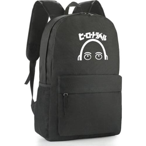One punch man backpack Oppai backpack Saitama sensei concept backpack black nylon low price anime backpacks anime fans gift