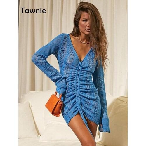 Fashionable Knitted Dresses Tawnie China