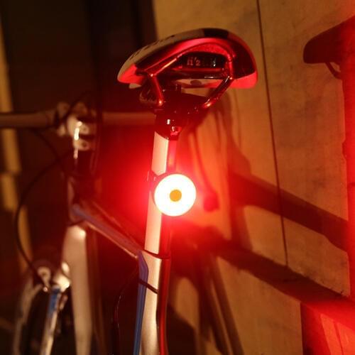 Waterproof Flashlight For Bicycle Rear Light USB Rechargeable Bike Light For MTB Helmet Pack Bag Tail Light Cycling Taillight