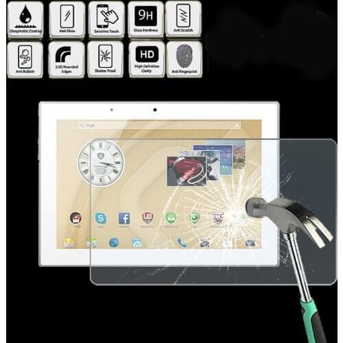 For Prestigio MultiPad 4 DIAMOND 10.1 - Tablet Tempered Glass Screen Protector Cover Screen Film Protector Guard Cover