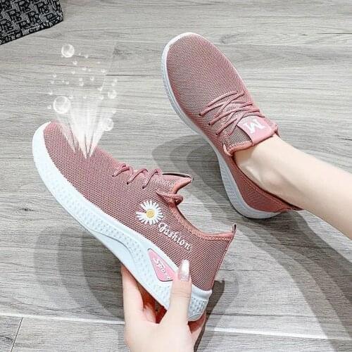 Tenis Feminino 2021 Women Tennis Shoes Breathable Mesh Fabric Sock Men Sneakers Woman Red Footwear Cheap Zapatillas Mujer