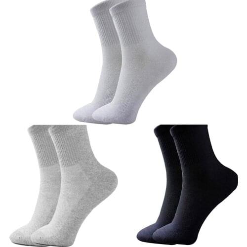 1 Pair Men\s Summer Mesh Soft Cotton Blend Socks Athletic Sport Gym Casual Socks