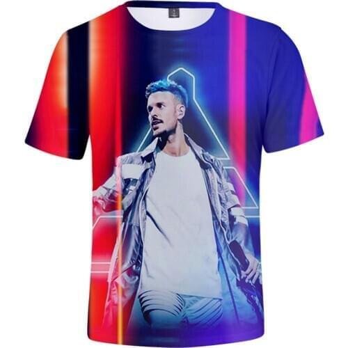 2020 M. Pokora T Shirt Tops Summer New Hot Fashion 3D Print Popular Hip Hop Short Sleeve Men Women Loose Tops