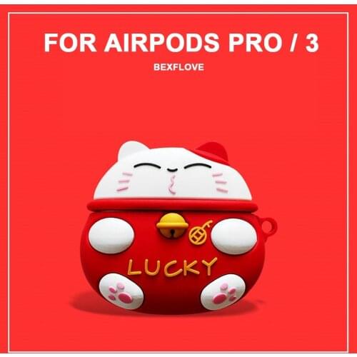 3D Earphone Case For Airpods pro 2 3 Case Silicone Cute Duck Cat Cartoon Cover For Apple Air pods Earbuds Earpods Case Accessori