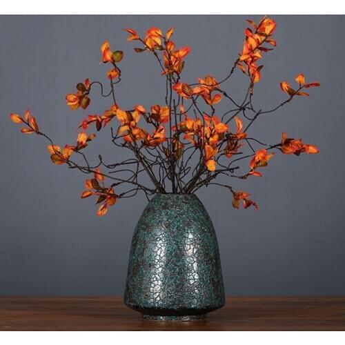 5Pcs Simulation False Wildberry Table Arrangement DIY Accessories Home Decor Wildberry Leaf Simulation Plants artificial decor