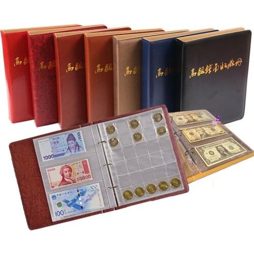 3-hole Album Coin collection or Banknote Collection Album sheets