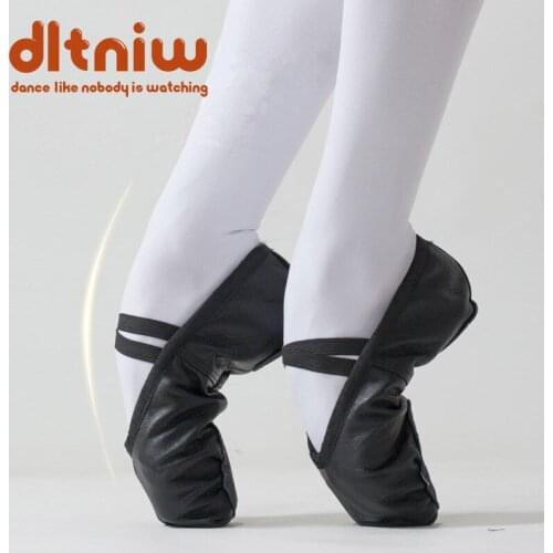 Ballet Shoes Big Size22-42 Soft Girls Kids Ballet Shoes Women Ballet Dance Shoes for Children Adults Shoes for Dance Ladies