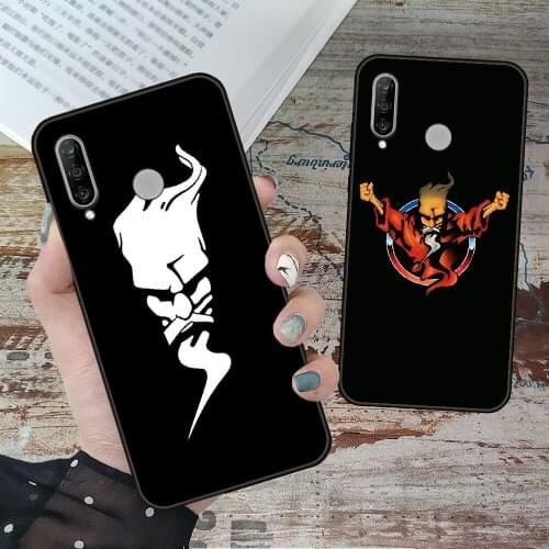 Phone Case For Huawei P20 P30 P40 P Smart Z + P10 Mate 30 10 20 Lite Pro Black Cover Funda Tpu Cartoon Thunderdome Hardcore