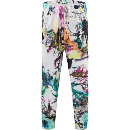 ChildDkivy 3-12 Years Printed Leggings for Toddler Girls Kids Summer Pants Children Spring Trouser Baby Girl flower Leggings