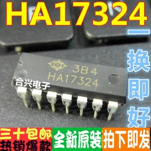 100% New&original HA17324 HA17324A DIP-14