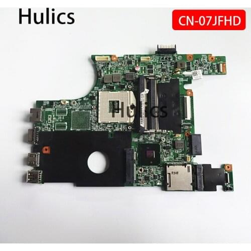 Hulics Original 48.4IU0.011 CN-07JFHD 07JFHD For DELL Vostro 1440 V1440 Notebook Motherboard PGA989 HM57 DDR3 main board