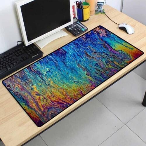 Mairuige Gaming Mouse Pad Multicolored Pigment Computer Notebook Office Wireless Charging Mouse Pad Gaming Accessories Mousepad