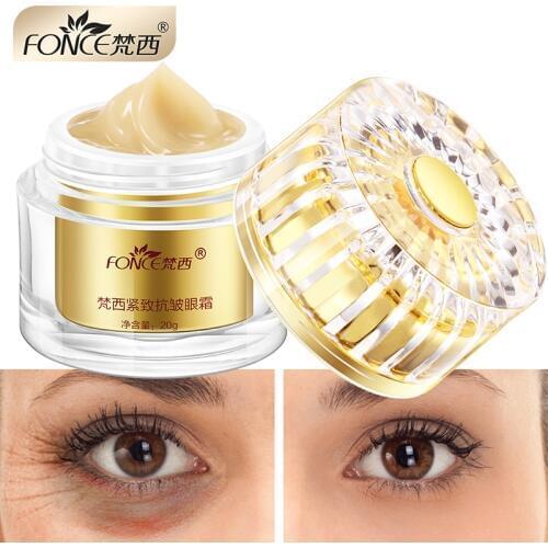 Korea Skin Care Lighten Dark Circles Eye Cream Treatment Eye Bag Moisturizing Firming Serum Day Night Cream eye mask patc