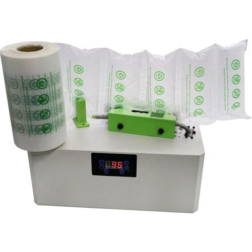 Air Cushion Machine Packaging Bubble Film Bag Packaging inflator Package Protection High Speed Air Pillow Machine 8 meters/min