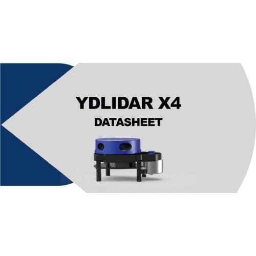 YDLIDAR X4 LIDAR Laser Radar Scanner Ranging Sensor Module 10 meters 5KHz Ranging Frequency EAI YDLIDAR-X4 for ROS