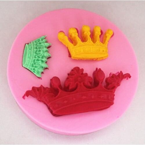 New Crown Shaped Silicone Mold
