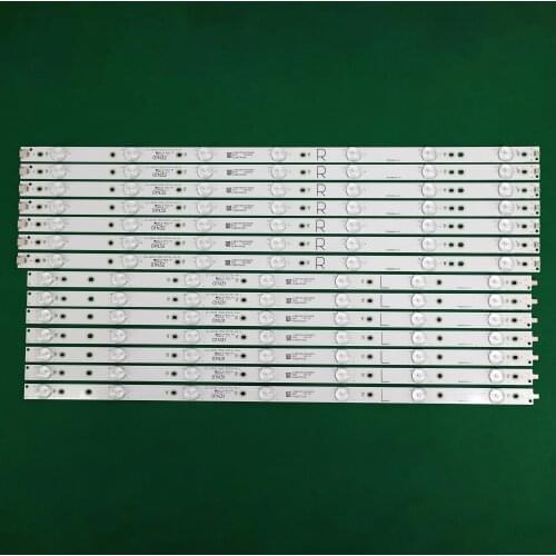 New 14pcs LED backlight strip for 55PUS6581 55PUS6561 55PUS6101 55PFF5701 55PUS6501 LB55072 55PUH6101 55PUS6401 01N31 01N32-A