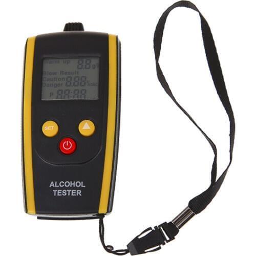 Professional Digital Breath Alcohol Tester Quick Response Breathalyzer Breath Analyzer Alconoltester Detector