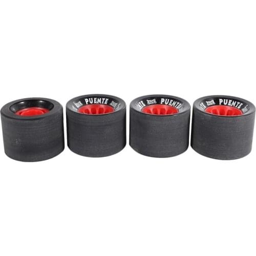 PUENTE 4Pcs/Set Skateboard Wheels 70 x 51mm PU Skateboard Wheels Longboard Wheels Long Drift Board Accessories