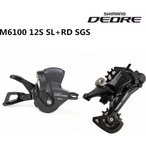 Shimano Deore M6100 12S SL-M6100-R SHIMANO DEORE - RAPIDFIRE PLUS - Right Shift Lever - Clamp Band - 12-speed SHIMANOs RAPI