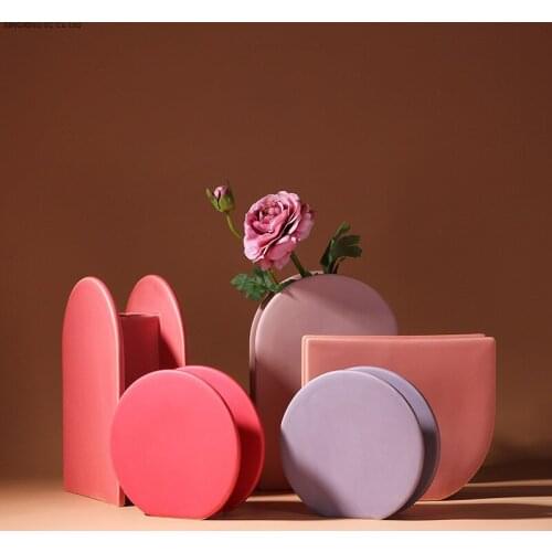 Modern Ceramic Vase Home Decoration Decoration Living Room Dried Flower Flower Arrangement Accessories Wedding Decoration Vase