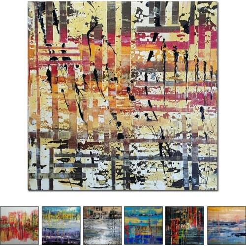 Home Decoration Show Piece Abstract New Design Canvas Oil Painting No Frame Wall Hanging Art Hot Selling Dropshipping Artwork