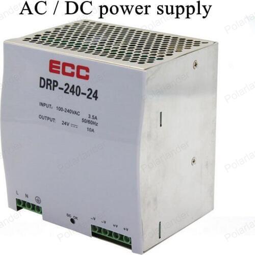 LED adapter AC/DC 24V 10A dual output Switch Power Supply rail for LED Strip Light Switching Lighting Voltage Transformers